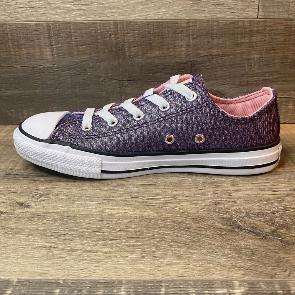 Converse CTAS Space Metallic Coastal Pink Low Top - Picture 3 of 6